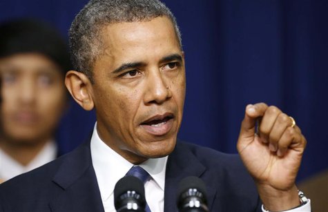 U.S. President Barack Obama speaks about the economy to mark the five-year anniversary of the U.S. financial crisis at the White House in Wa U.S. President Barack Obama speaks about the economy to mark the five-year anniversary of the U.S. financial crisis at the White House in Wa