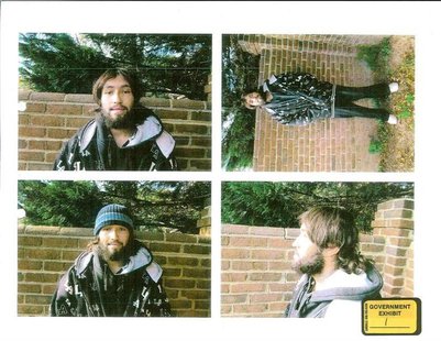 A combination photograph showing various images of Oscar Ortega-Hernandez is seen in this handout introduced as evidence by U.S. prosecutors A combination photograph showing various images of Oscar Ortega-Hernandez is seen in this handout introduced as evidence by U.S. prosecutors