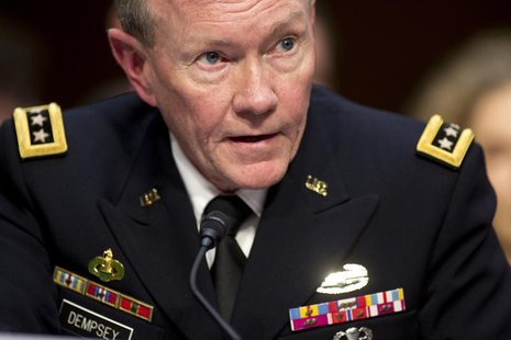 General Martin E. Dempsey, chairman of the Joint Chiefs of Staff, presents the administration's case for U.S. military action against Syria General Martin E. Dempsey, chairman of the Joint Chiefs of Staff, presents the administration's case for U.S. military action against Syria