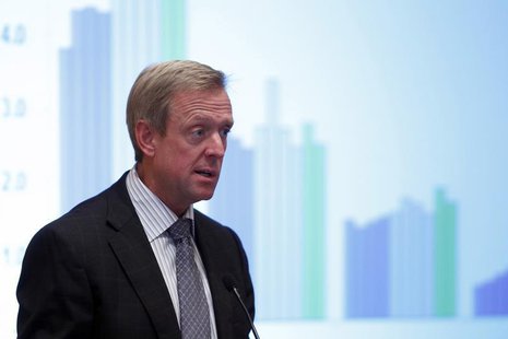 Craig Donohue, chief executive officer of CME Group, speaks during the Sandler O'Neill's Global Exchange and Brokerage Conference in New Yor Craig Donohue, chief executive officer of CME Group, speaks during the Sandler O'Neill's Global Exchange and Brokerage Conference in New Yor