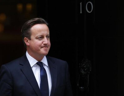 Britain's Prime Minister, David Cameron waits to greet the Prime Minister of New Zealand, John Key, outside 10 Downing Street in central Lon Britain's Prime Minister, David Cameron waits to greet the Prime Minister of New Zealand, John Key, outside 10 Downing Street in central Lon