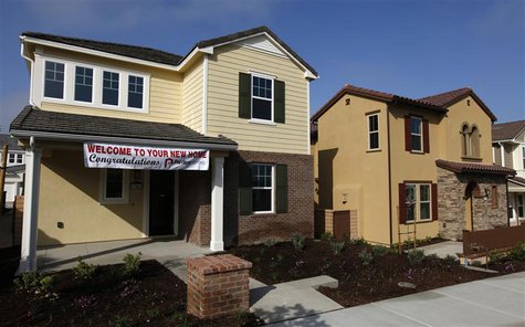 Newly constructed single family homes are shown for sale in San Diego, California March 25, 2013. REUTERS/Mike Blake Newly constructed single family homes are shown for sale in San Diego, California March 25, 2013. REUTERS/Mike Blake
