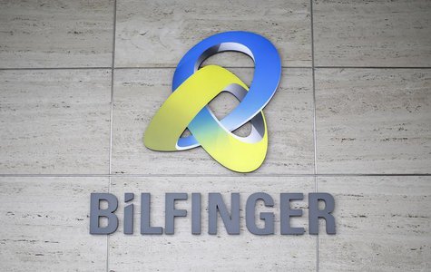 The logo of German industrial services provider Bilfinger is pictured on their headquarters in Mannheim January 21, 2013. REUTERS/Lisi Niesn The logo of German industrial services provider Bilfinger is pictured on their headquarters in Mannheim January 21, 2013. REUTERS/Lisi Niesn