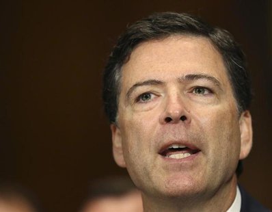 James Comey testifies before the Senate Judiciary Committee on Capitol Hill in Washington July 9, 2013. REUTERS/Gary Cameron James Comey testifies before the Senate Judiciary Committee on Capitol Hill in Washington July 9, 2013. REUTERS/Gary Cameron