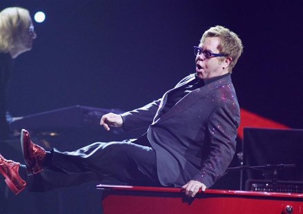 British musician Elton John performs during the iHeartRadio Music Festival at the MGM Grand Garden Arena in Las Vegas, Nevada September 20, British musician Elton John performs during the iHeartRadio Music Festival at the MGM Grand Garden Arena in Las Vegas, Nevada September 20,