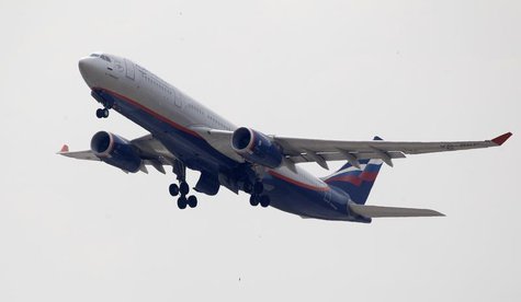 An Aeroflot Airbus A330 plane heading to the Cuban capital Havana takes off at Moscow's Sheremetyevo airport June 27, 2013. REUTERS/Sergei K An Aeroflot Airbus A330 plane heading to the Cuban capital Havana takes off at Moscow's Sheremetyevo airport June 27, 2013. REUTERS/Sergei K