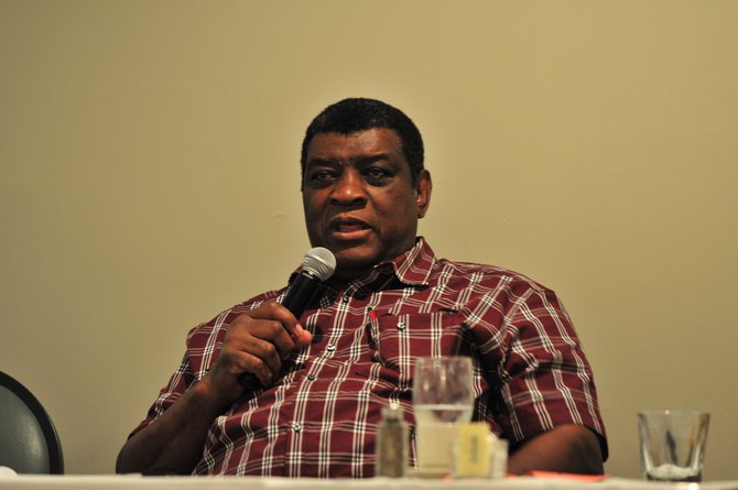 Green & Gold Legends Lunch in Wausau with Dave Robinson. Photo by Dave Kallaway.