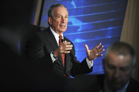 New York City Mayor Michael Bloomberg speaks during the meeting of the Wall Street Journal CEO Council in Washington, November 16, 2010. REU New York City Mayor Michael Bloomberg speaks during the meeting of the Wall Street Journal CEO Council in Washington, November 16, 2010. REU