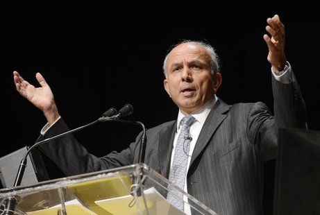 Fairfax Financial Holdings Ltd. Chairman and Chief Executive Officer Prem Watsa speaks during the company's annual meeting in Toronto April Fairfax Financial Holdings Ltd. Chairman and Chief Executive Officer Prem Watsa speaks during the company's annual meeting in Toronto April