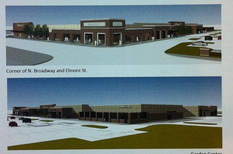 Walmart artist rendering 1 Walmart artist rendering 1