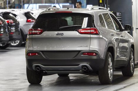 The upgraded North section of the Chrysler Toledo Assembly Complex which will be used to produce the Jeep Cherokee is seen during a media to The upgraded North section of the Chrysler Toledo Assembly Complex which will be used to produce the Jeep Cherokee is seen during a media to