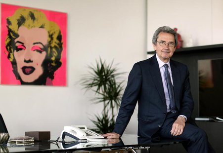 Franco Bernabe, Telecom Italia chairman and CEO, poses in his office in Rome, April 19, 2013. REUTERS/Alessandro Bianchi Franco Bernabe, Telecom Italia chairman and CEO, poses in his office in Rome, April 19, 2013. REUTERS/Alessandro Bianchi