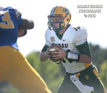 Brock Jensen sneaks in for first points for NDSU Brock Jensen sneaks in for first points for NDSU