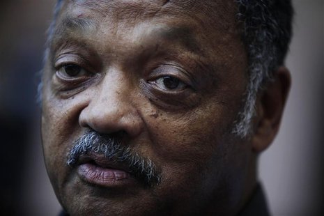 Civil rights activist Jesse Jackson talks to the media at the National hotel in Havana September 28, 2013. REUTERS/Enrique de la Osa Civil rights activist Jesse Jackson talks to the media at the National hotel in Havana September 28, 2013. REUTERS/Enrique de la Osa