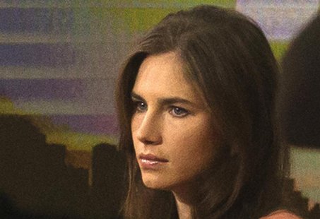Amanda Knox looks on before speaking on NBC News' "Today" show in New York September 20, 2013. REUTERS/Brendan McDermid Amanda Knox looks on before speaking on NBC News' "Today" show in New York September 20, 2013. REUTERS/Brendan McDermid