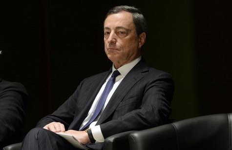 European Central Bank Governor Mario Draghi attends a conference at the Bocconi University in Milan September 27, 2013. REUTERS/Stringer European Central Bank Governor Mario Draghi attends a conference at the Bocconi University in Milan September 27, 2013. REUTERS/Stringer