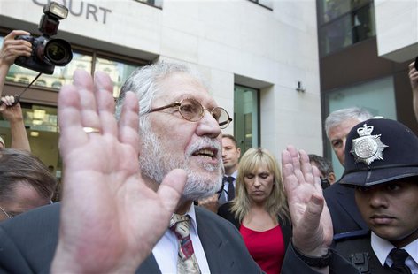 Former Radio 1 DJ, Dave Lee Travis, real name David Patrick Griffin, leaves after appearing at Westminster magistrates' court in London Augu Former Radio 1 DJ, Dave Lee Travis, real name David Patrick Griffin, leaves after appearing at Westminster magistrates' court in London Augu