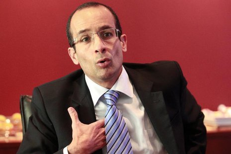 Marcelo Odebrecht, CEO of Brazilian construction group Odebrecht, speaks during an interview with Reuters in Lima May 1, 2013. REUTERS/Enriq Marcelo Odebrecht, CEO of Brazilian construction group Odebrecht, speaks during an interview with Reuters in Lima May 1, 2013. REUTERS/Enriq