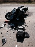 The rider was wearing a helmet and investigators say alcohol was not a factor. The rider was wearing a helmet and investigators say alcohol was not a factor.