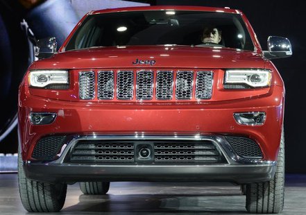 The 2014 Jeep Grand Cherokee is introduced at the North American International Auto Show in Detroit, Michigan January 14, 2013. REUTERS/Jame The 2014 Jeep Grand Cherokee is introduced at the North American International Auto Show in Detroit, Michigan January 14, 2013. REUTERS/Jame