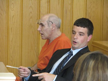 Charles Jost (left) & Attorney Michael Hughes Charles Jost (left) & Attorney Michael Hughes