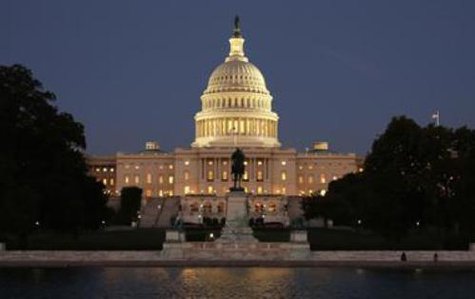 The U.S. Capitol at night (Reuters) The U.S. Capitol at night (Reuters)