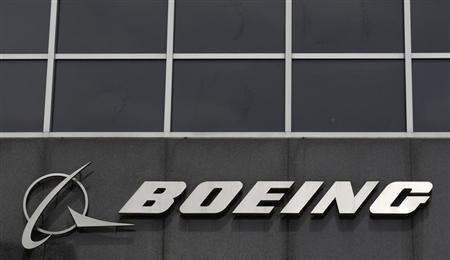 The Boeing logo is seen at their headquarters in Chicago, April 24, 2013.
Credit: Reuters/Jim Young The Boeing logo is seen at their headquarters in Chicago, April 24, 2013.
Credit: Reuters/Jim Young