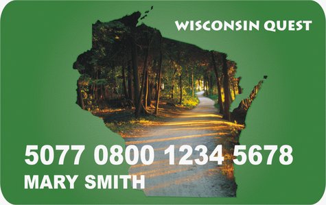 Wisconsin Quest Card Wisconsin Quest Card