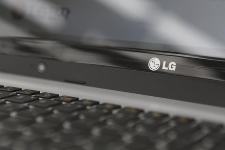 An LG Electronics' logo is pictured on a laptop computer displayed at a shop in central Seoul, July 23, 2013. REUTERS/Lee Jae-Won An LG Electronics' logo is pictured on a laptop computer displayed at a shop in central Seoul, July 23, 2013. REUTERS/Lee Jae-Won