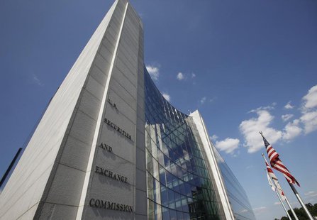 The headquarters of the U.S. Securities and Exchange Commission (SEC) are seen in Washington, July 6, 2009. REUTERS/Jim Bourg The headquarters of the U.S. Securities and Exchange Commission (SEC) are seen in Washington, July 6, 2009. REUTERS/Jim Bourg