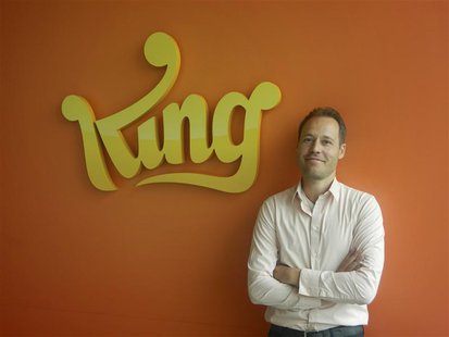 Co-founder and Chief Creative Officer of King.com Sebastian Knutsson pose for media in this undated handout photograph taken and released by Co-founder and Chief Creative Officer of King.com Sebastian Knutsson pose for media in this undated handout photograph taken and released by