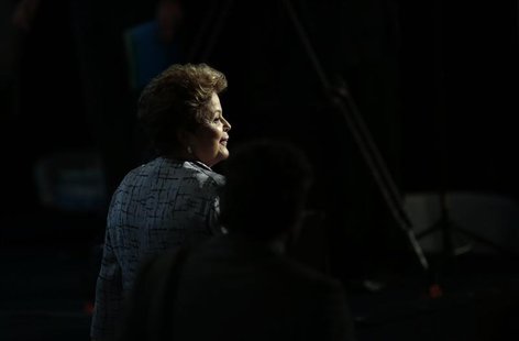 Brazil's President Dilma Rousseff leaves after attending the opening of the Third Global Conference on Child Labour in Brasilia October 8, 2 Brazil's President Dilma Rousseff leaves after attending the opening of the Third Global Conference on Child Labour in Brasilia October 8, 2