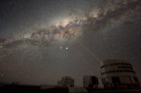 Have you seen me lately? An image of the Milky Way's Galactic Center in the night sky above Paranal Observatory. Courtesy Wikipedia Have you seen me lately? An image of the Milky Way's Galactic Center in the night sky above Paranal Observatory. Courtesy Wikipedia