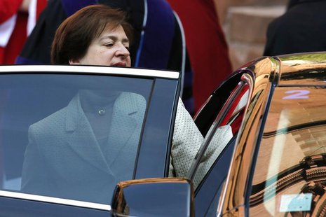U.S. Supreme Court Justice Elena Kagan departs following the annual Red Mass at the Cathedral of Saint Matthew in Washington, October 6, 201 U.S. Supreme Court Justice Elena Kagan departs following the annual Red Mass at the Cathedral of Saint Matthew in Washington, October 6, 201