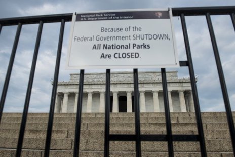 Government Shutdown--Washington Government Shutdown--Washington