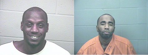 39-year-old Stanley Rice (left) and 42-year-old Aquarius Walker (right) are suspects in several crimes in the Kalamazoo area. 39-year-old Stanley Rice (left) and 42-year-old Aquarius Walker (right) are suspects in several crimes in the Kalamazoo area.