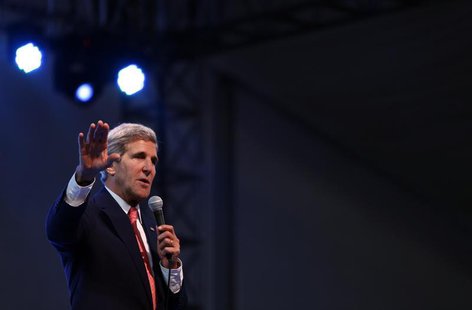 U.S. Secretary of State John Kerry speaks at the 1 Malaysia Entrepreneurs (1MET) launching ceremony in Kuala Lumpur October 11, 2013. REUTER U.S. Secretary of State John Kerry speaks at the 1 Malaysia Entrepreneurs (1MET) launching ceremony in Kuala Lumpur October 11, 2013. REUTER