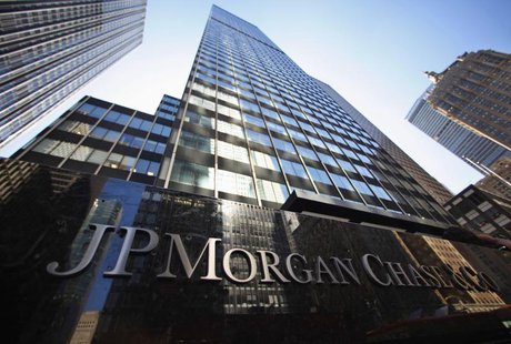 A sign outside the headquarters of JP Morgan Chase & Co in New York, September 19, 2013. REUTERS/Mike Segar A sign outside the headquarters of JP Morgan Chase & Co in New York, September 19, 2013. REUTERS/Mike Segar