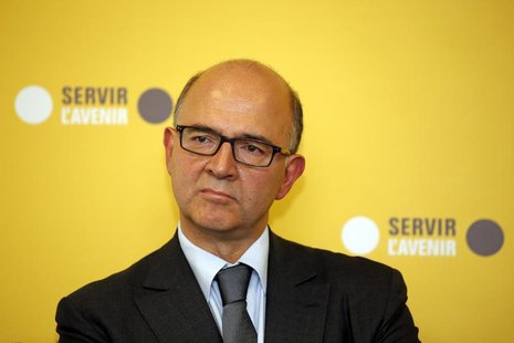 French Finance Minister Pierre Moscovici attends the inauguration of the BPI Franche-Comte regional branch in Besancon October 4, 2013. REUT French Finance Minister Pierre Moscovici attends the inauguration of the BPI Franche-Comte regional branch in Besancon October 4, 2013. REUT
