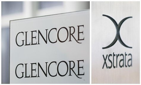 A combination photo shows the logo of Glencore (L) in front of the company's headquarters in the Swiss town of Baar and the logo of Swiss mi A combination photo shows the logo of Glencore (L) in front of the company's headquarters in the Swiss town of Baar and the logo of Swiss mi