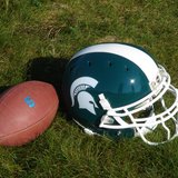 2010 Michigan State Spartans Football Helmet. 2010 Michigan State Spartans Football Helmet.