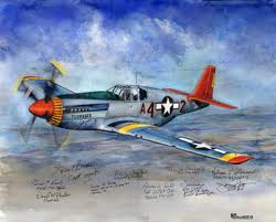 Tuskegee Red Tail P-51 Tuskegee Red Tail P-51