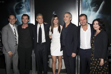 From L to R: President, Creative Development and Worldwide Production, Warner Bros. Pictures, Greg Silverman, screenwriter Jonas Cuaron, act From L to R: President, Creative Development and Worldwide Production, Warner Bros. Pictures, Greg Silverman, screenwriter Jonas Cuaron, act