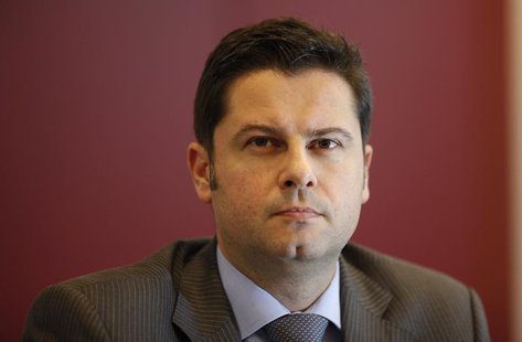 Christian Seifert, general manager of the German football league (DFL) attends a news conference at the German Soccer Federation (DFB) headq Christian Seifert, general manager of the German football league (DFL) attends a news conference at the German Soccer Federation (DFB) headq