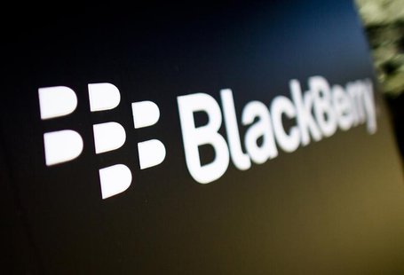 A Blackberry logo is seen at the Blackberry campus in Waterloo, September 23, 2013. REUTERS/Mark Blinch A Blackberry logo is seen at the Blackberry campus in Waterloo, September 23, 2013. REUTERS/Mark Blinch