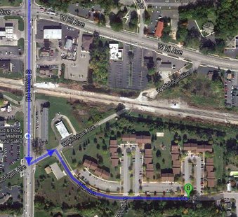 The fire happened at the Village Apartments, at 4411 Lilac Lane, Kalamazoo. The fire happened at the Village Apartments, at 4411 Lilac Lane, Kalamazoo.