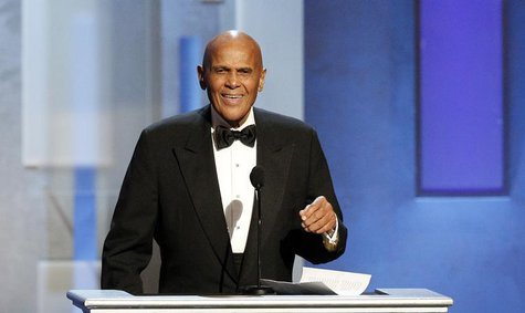 Harry Belafonte speaks as he accepts the Spingarn Award during the 44th Annual NAACP Image Awards at the Shrine Auditorium in Los Angeles, C Harry Belafonte speaks as he accepts the Spingarn Award during the 44th Annual NAACP Image Awards at the Shrine Auditorium in Los Angeles, C