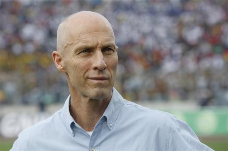 Egypt team coach Bob Bradley stands during their 2014 World Cup qualifying soccer match against Ghana at the Baba Yara Sports Stadium in Kum Egypt team coach Bob Bradley stands during their 2014 World Cup qualifying soccer match against Ghana at the Baba Yara Sports Stadium in Kum