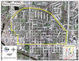 Whittier boundary map Whittier boundary map