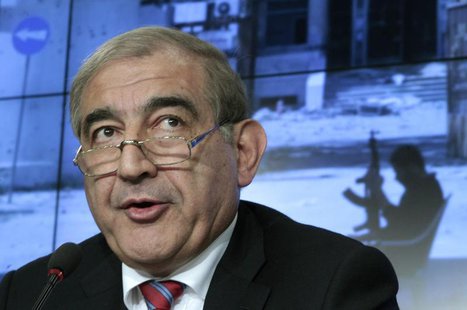 Qadri Jamil, Syria's deputy prime minister for economic affairs, speaks during a news conference in Moscow, August 21, 2012. REUTERS/Maxim S Qadri Jamil, Syria's deputy prime minister for economic affairs, speaks during a news conference in Moscow, August 21, 2012. REUTERS/Maxim S